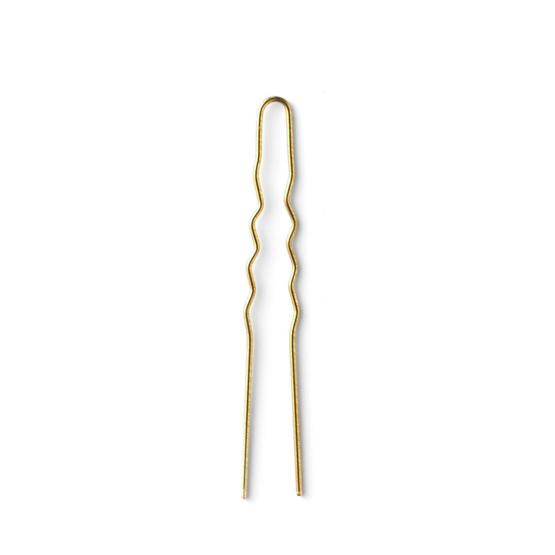 Hair pin, gold, 67