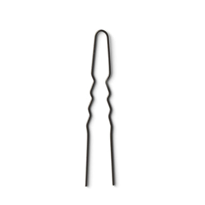 Curly pin, black, 44