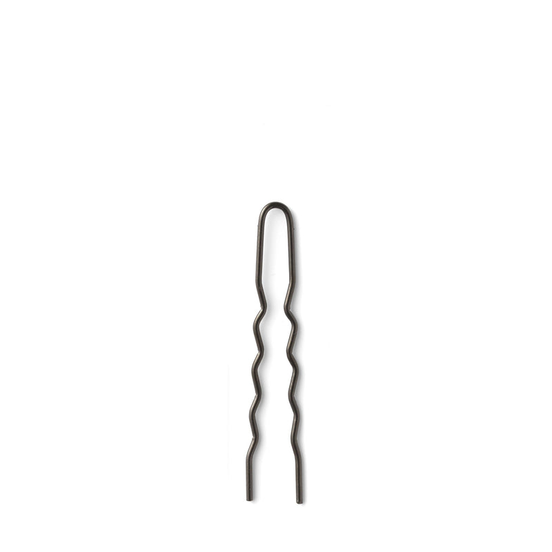 Hair pin, black, 55