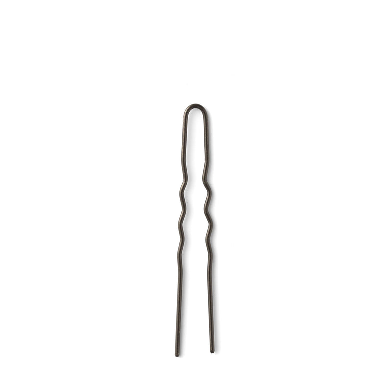 Hair pin, black, 62