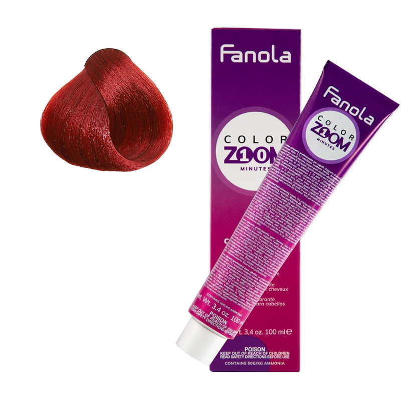 Fanola Colorzoom 7.66 Hair Colouring Cream 100 ml