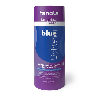 Fanola No Yellow Color Blue Lightener Bleach Powder 450 g