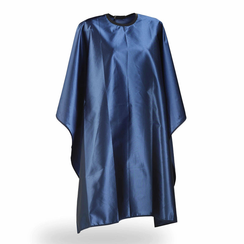 Wako Satin cape, royal blue