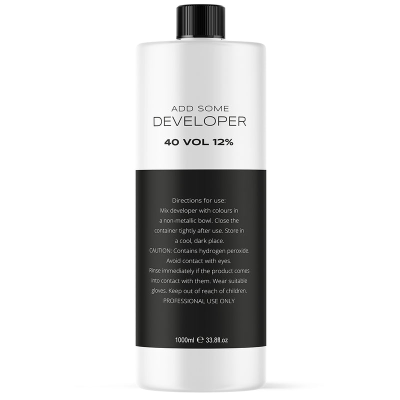 Peroxide Developer Kit ASC NEW Developer 40 vol. 12% (Peroxide) 1000ml – Lyko Professional