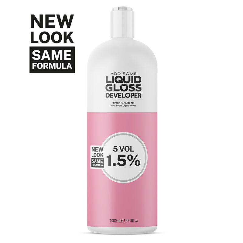 Developer Application Liquid ASC Liquid Gloss Developer 5 Vol 1,5% (Peroxide) 1000ml (New Look ...