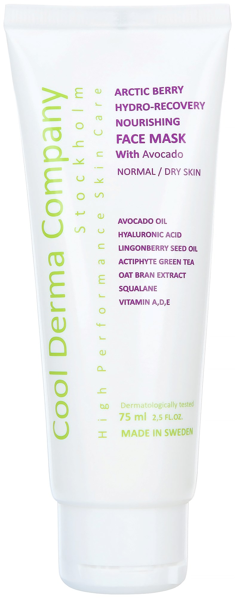 Cool Derma Arctic Berry Hydro-Recovery Nourishing Face mask 