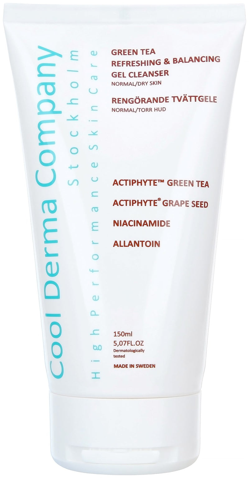 Cool Derma Green tea balancing gel cleanser
