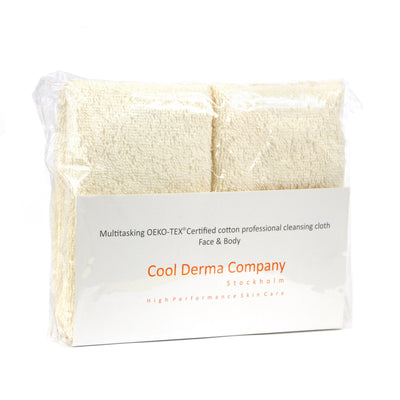 Cool Derma Organic cotton wash cloth
