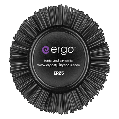 Ergo Er25 Ionic Ceramic Round Hair Brush