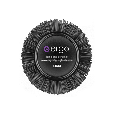 Ergo Er33 Ionic Ceramic Round Hair Brush