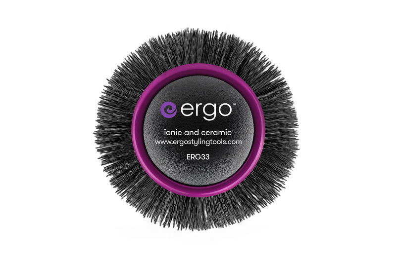 Ergo Erg33 Super Gentle Round Hair Brush