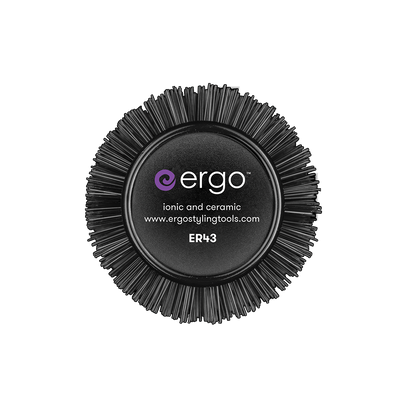 Ergo Er43 Ionic Ceramic Round Hair Brush