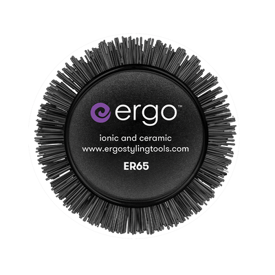 Ergo Er65 Ionic Ceramic Round Hair Brush