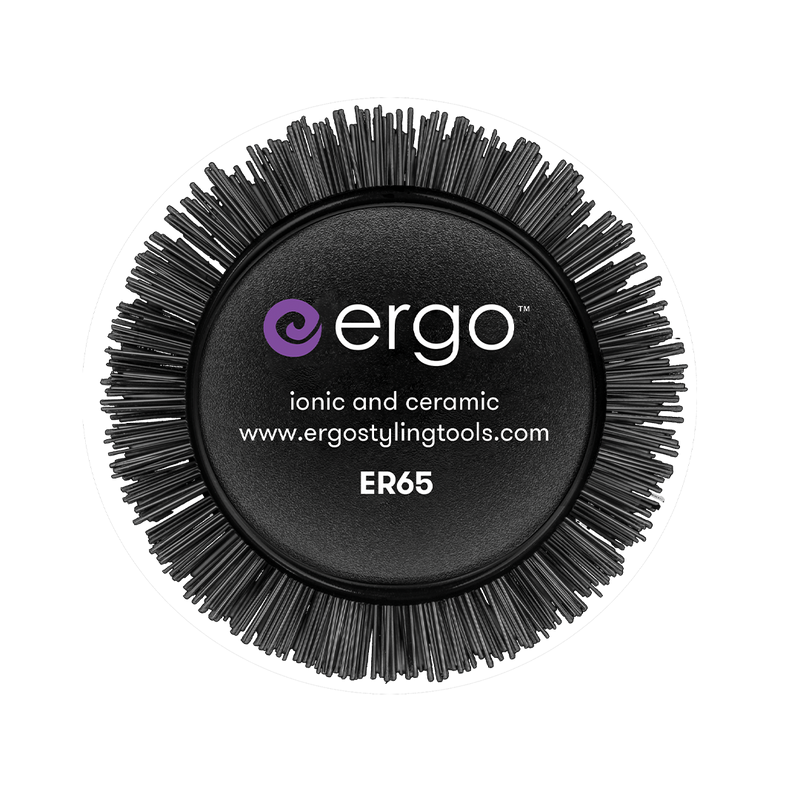 Ergo Er65 Ionic Ceramic Round Hair Brush