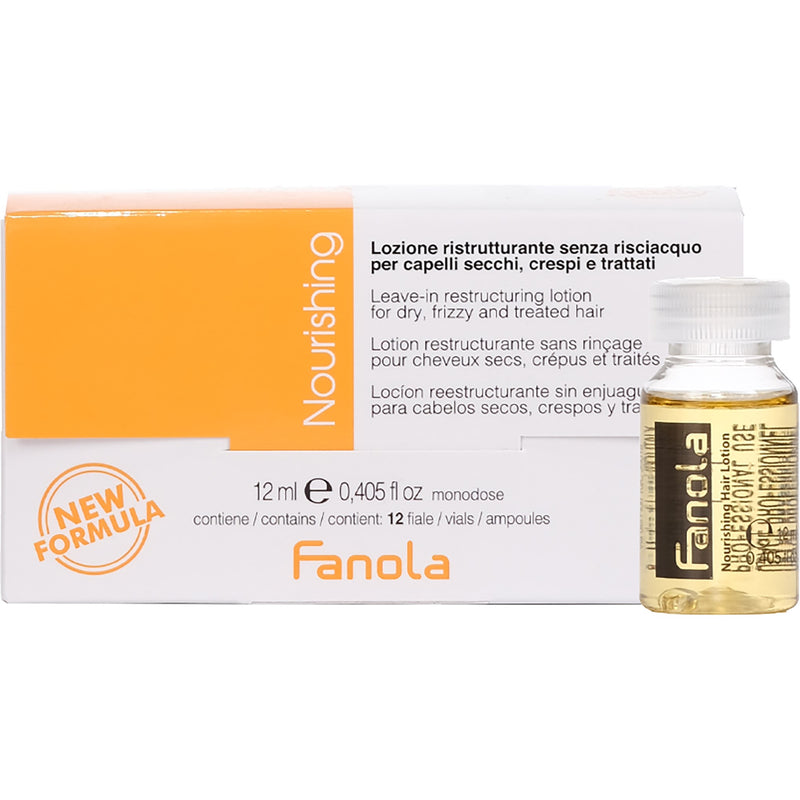 Fanola Nourishing Restructuring Leave-In Lotion 12X12 ml