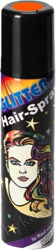 Color hair-spray, orange