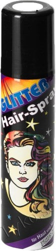 Color hair-spray, white