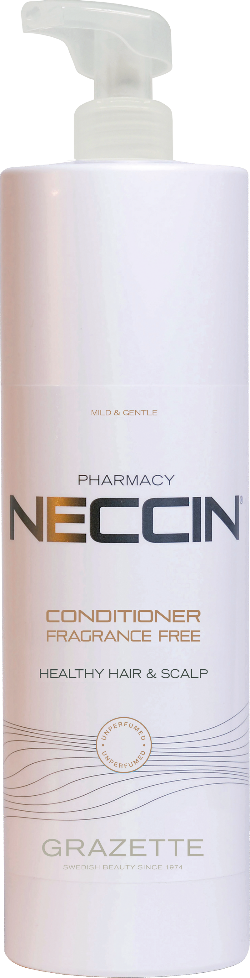 Neccin Healthy Hair & Scalp Conditioner Fragrance Free 1000ml