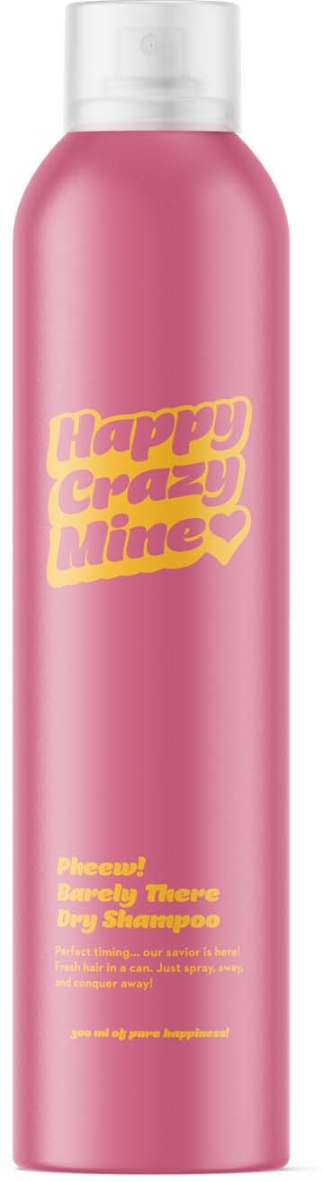 Happy Crazy Mine Pheew! Barely There Dry Schampo 300 ml