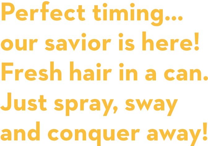 Happy Crazy Mine Pheew! Barely There Dry Schampo 300 ml