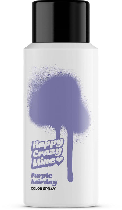 Happy Crazy Mine Color Hairspray Purple 100ml