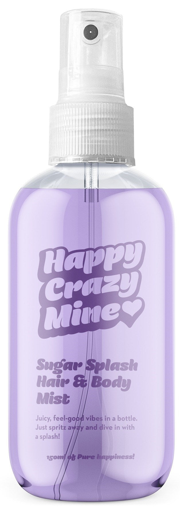 Happy Crazy Mine Sugar Splash Hair & Body Mist 150 ml