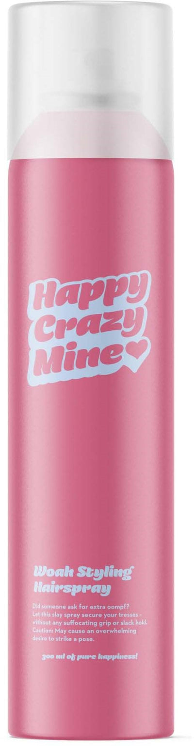 Happy Crazy Mine Woah Styling Hairspray Medium Hold 300ml