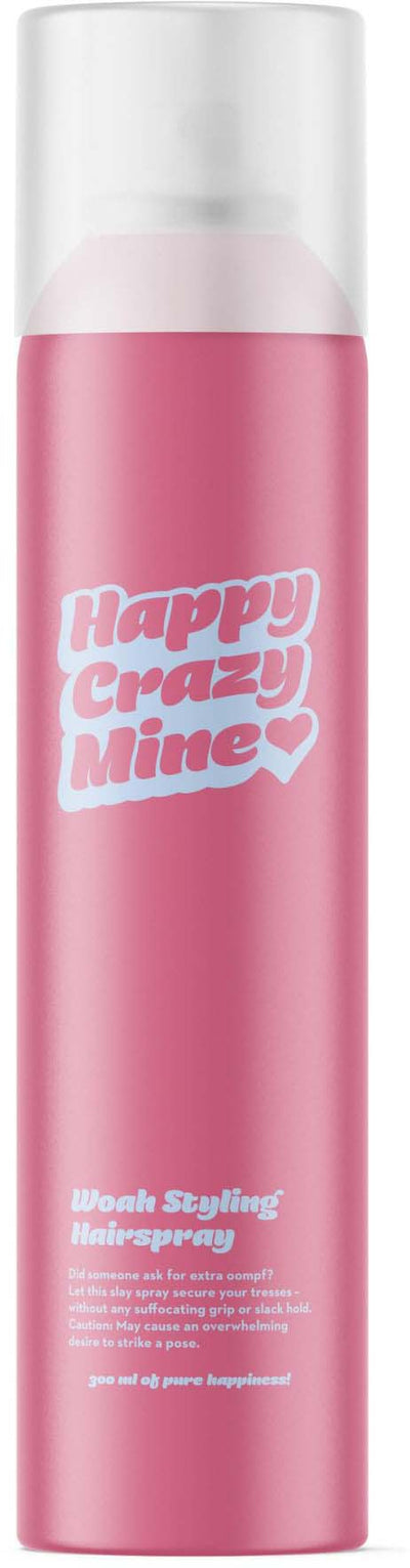 Happy Crazy Mine Woah Styling Hairspray Medium Hold 300 ml