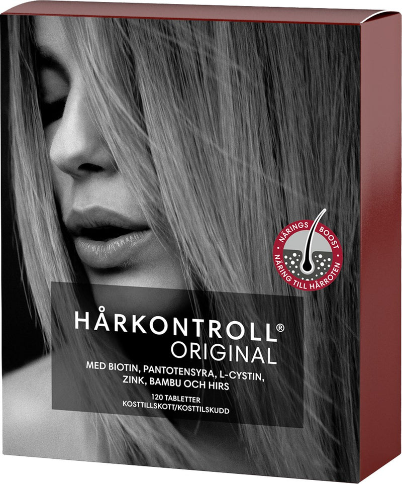 Hårkontroll Original 120 Tabletter