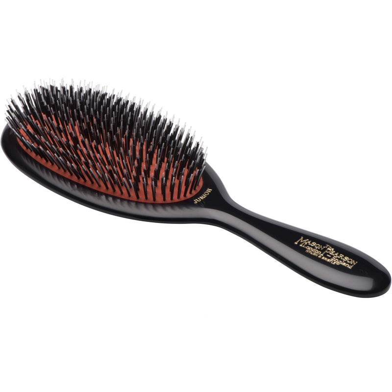 Mason Pearson Bristle & Nylon Junior Dark Ruby