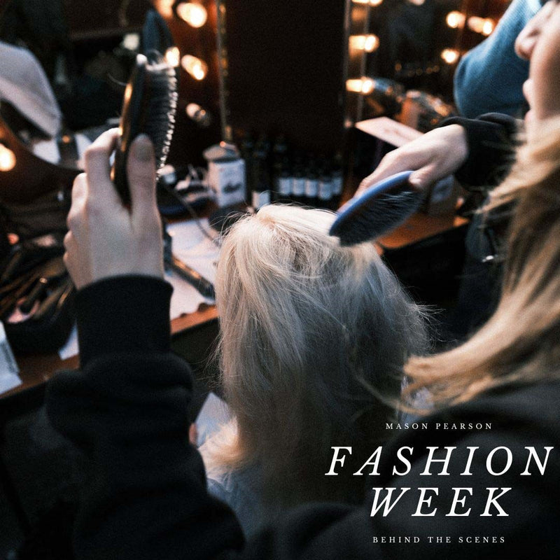 Mason Pearson Bristle & Nylon Junior Dark Ruby