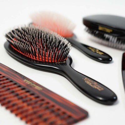 Mason Pearson Bristle & Nylon Popular Blue