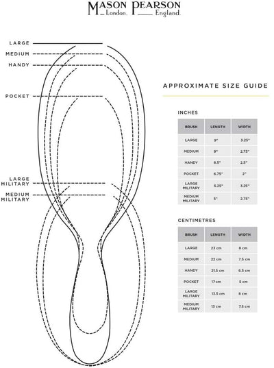 Mason Pearson Pure Bristle Sensitive Ivory
