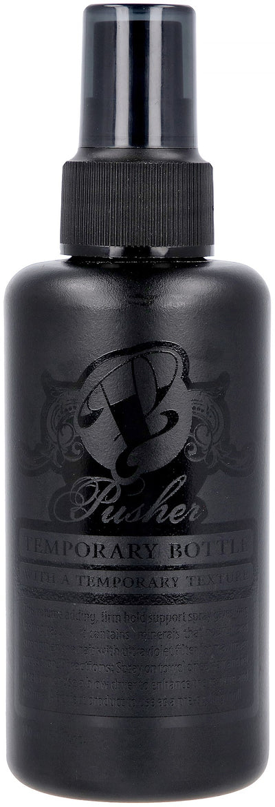 Pusher Temporary Bottle - With a Temporary Texture