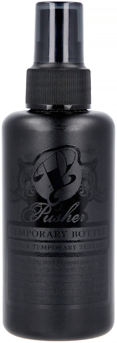 Pusher Temporary Bottle - With a Temporary Texture