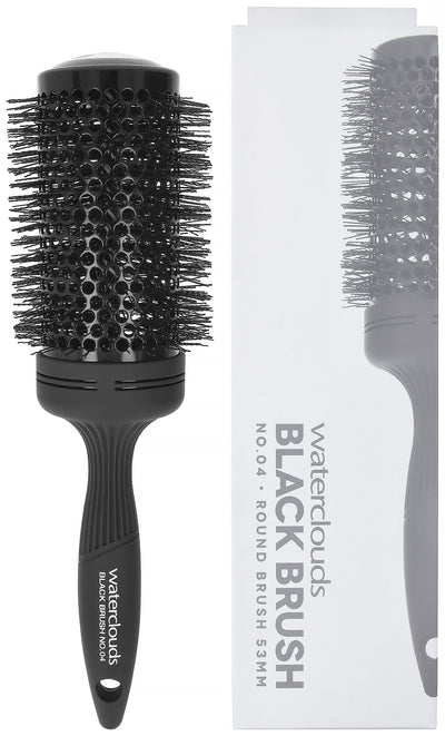 Waterclouds Black Brush 04 Round 53mm