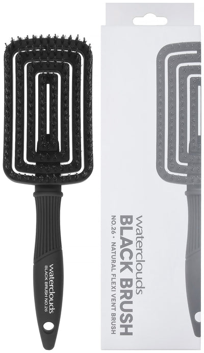 Waterclouds Black Brush 26 Natural Flex Vent