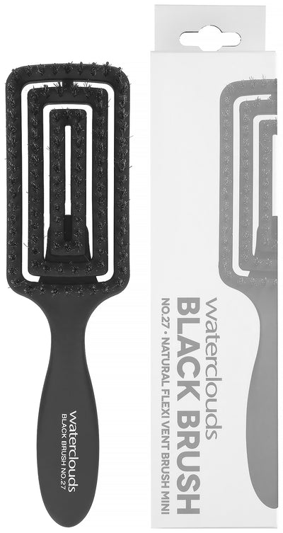 Waterclouds Black Brush 27 Natural Flex Mini