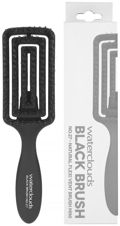 Waterclouds Black Brush 27 Natural Flex Mini