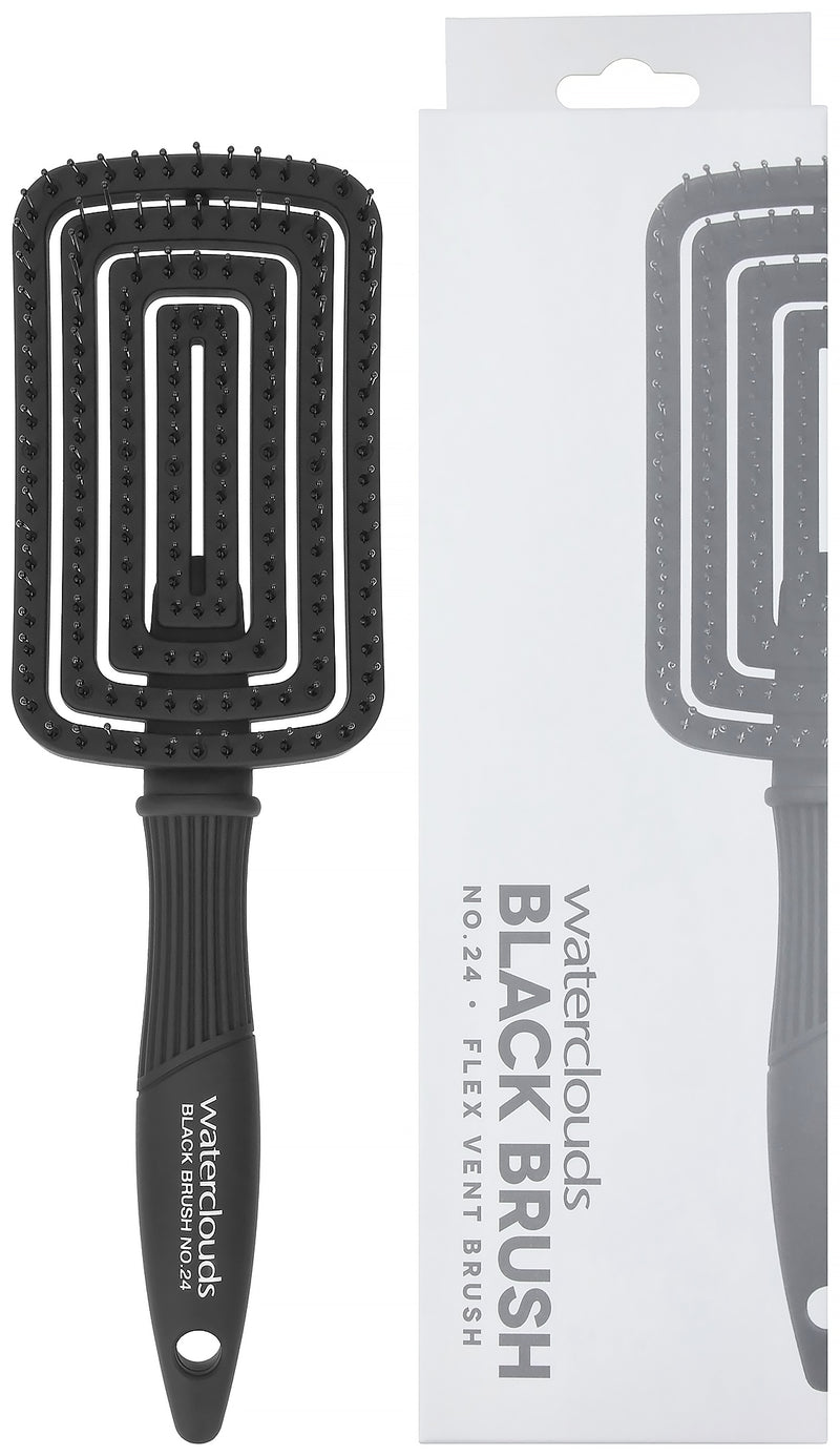 Waterclouds Black Brush 24 Flex Vent