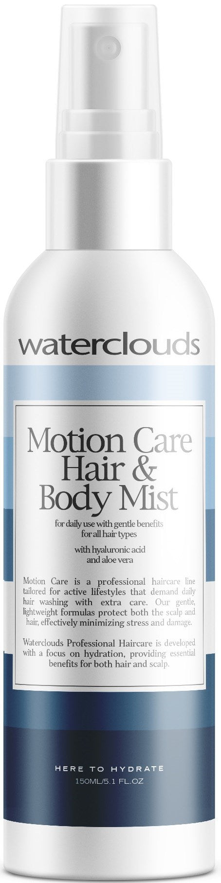 Waterclouds Motion Care Hair and Body Mist 150 ml