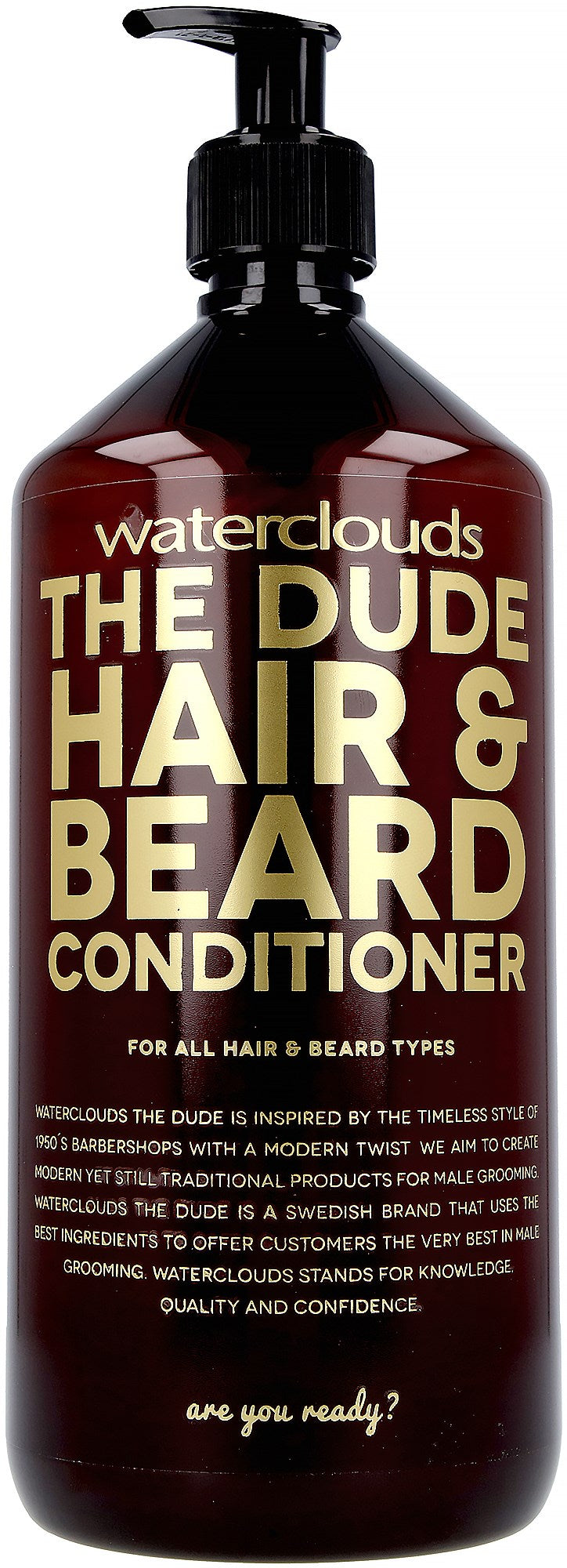 Waterclouds The Dude Hair & Beard Conditioner 1000ml